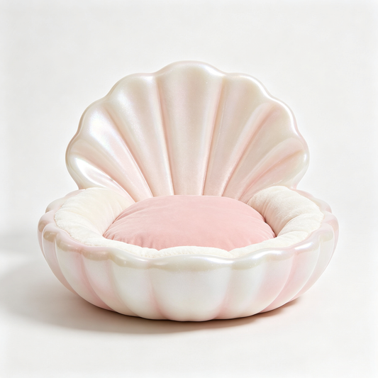 Seashell Shaped Luxury Pet Sofa Bed