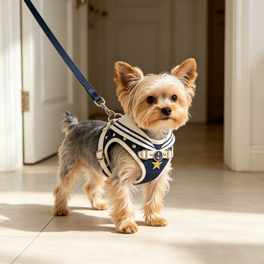 Nautical Sailor Style Decor Pet Harness