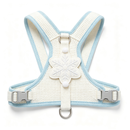 Winter Snowflake Waffle Knit Pet Harness
