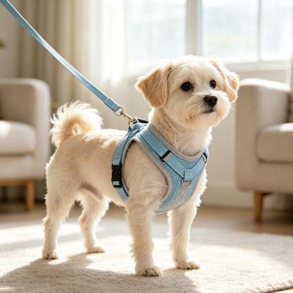 Breathable Mesh Adjustable Dog Harness