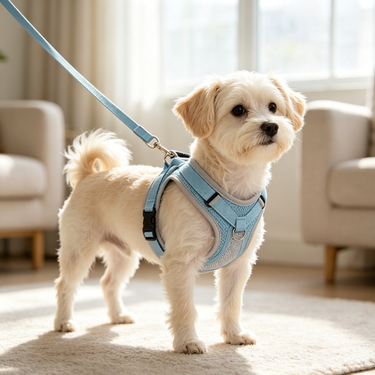 Breathable Mesh Adjustable Dog Harness