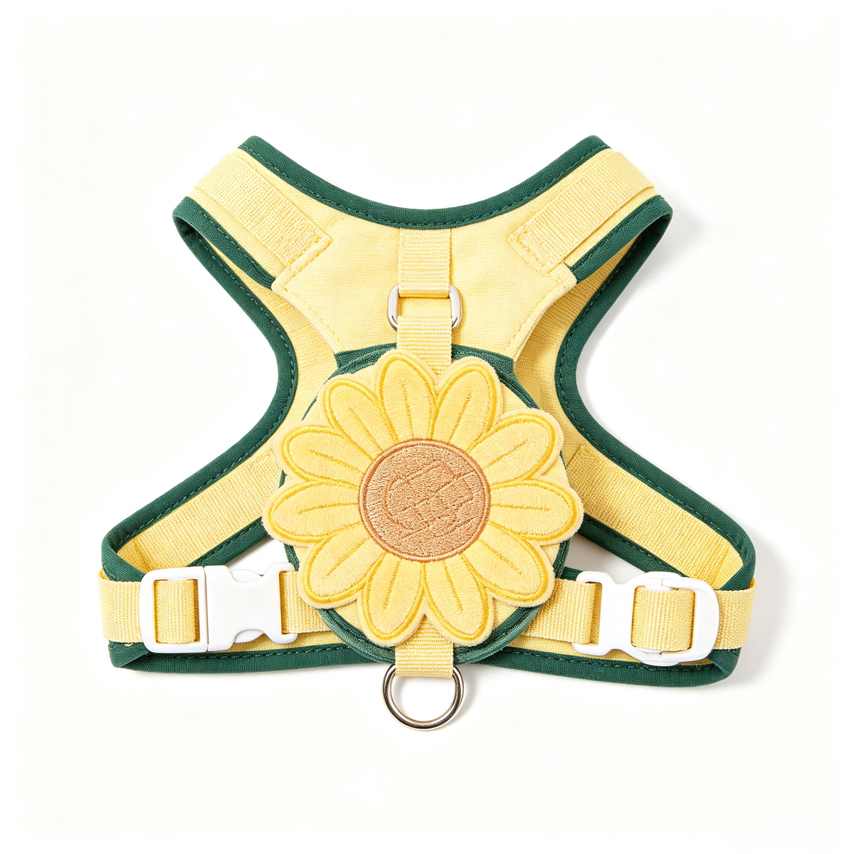 Plush Sunflower Decor Pet Harness